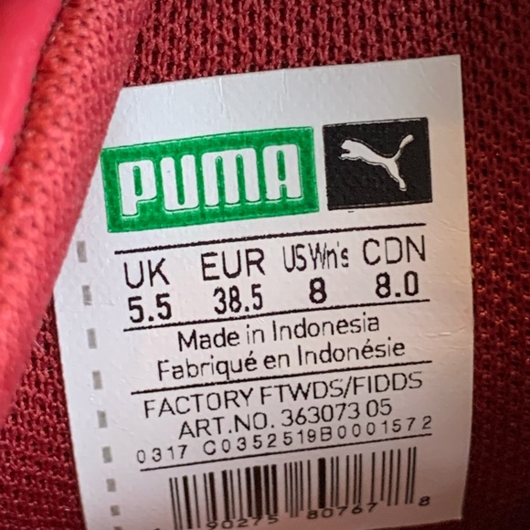 Rare Puma patent leather sneakers. As New. - Picture 6 of 10